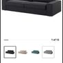 IKEA kivik 3 seats and 2 seats sofa in dark grey Image 4