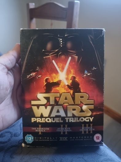 Star Wars DVD box set lot. Star Wars trilogy and prequel trilogy.