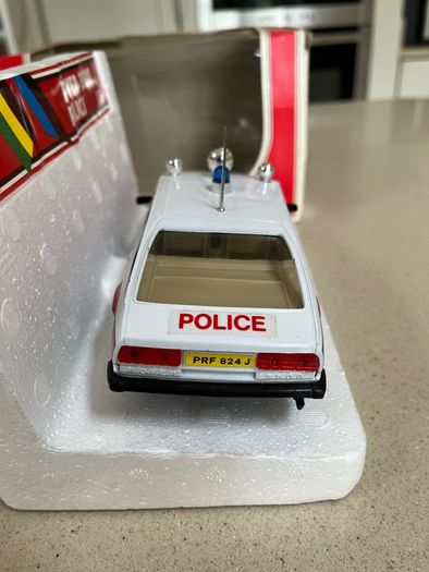 Rover 3500 Police 1/25 Polistil Rare Year 1980