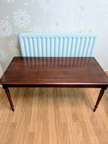 Mahogany coffee table