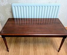 Mahogany coffee table