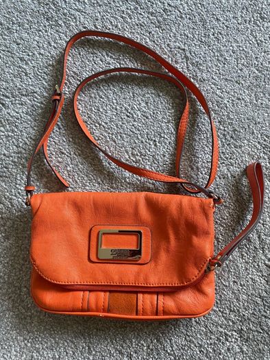 Vintage Guess burnt orange handbag