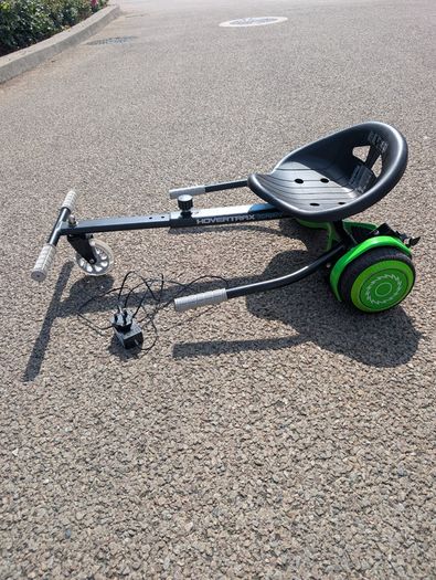 Razor Hoverboard + Kart attachment