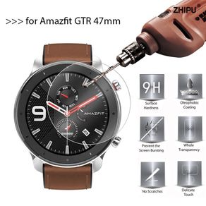 9H Premium Tempered Glass For Xiaomi Huami Amazfit GTR 47mm Smart Watch Screen Protector protective film