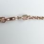Women's  Silver Necklace Emozioni Rose Gold Reversible Coin Keeper with coin Image 4