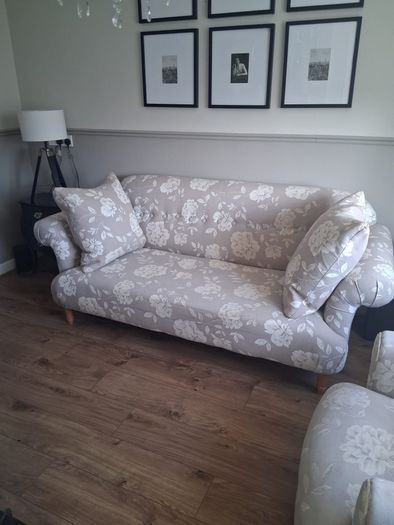 Sofa and Armchair