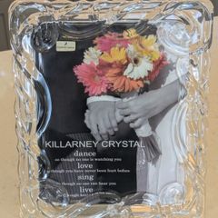 Killarney crystal photo frame