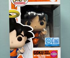 Funko Pop - Goku with Wings 1430 Flocked - Dragonball Z Anime - Vinyl Action Figure