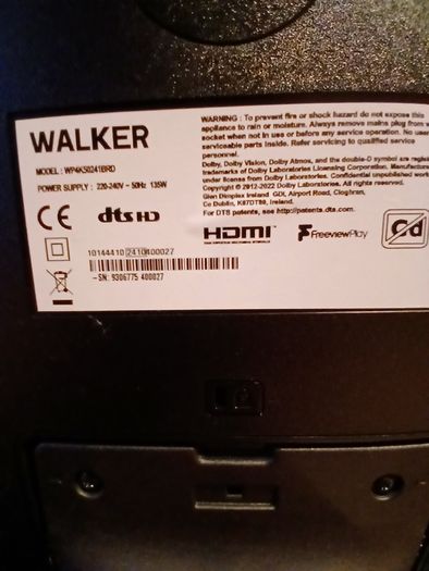 50" Walker Smart Television