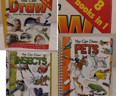 You Can Draw 8 Books In 1 Large Hardback book