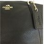 Coach Kelsie Satchel  in Pebble Leather Crossbody Bag Medium Size, colour black, cards, dust bag included. Image 7
