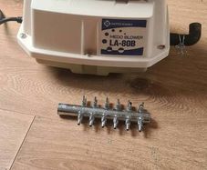 Air blower for pond or aquarium