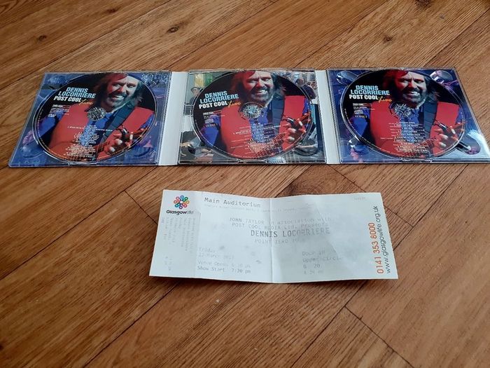 Dennis Locorriere - Post Cool Live (DVD + 2CD Bundle, Signed, Concert Ticket)