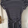 Navy Stripe girls age 11-12 dress Jasper Conran Image 3