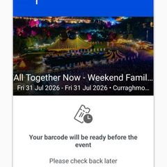All Together Now Tickets