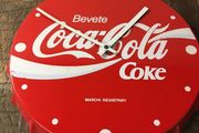 Coca Cola Rare Italian Metal Wall Clock