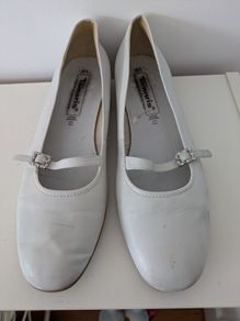 Tamaris occasion leather  flat shoes- off white