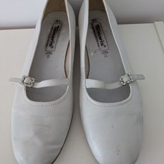 Tamaris occasion leather  flat shoes- off white