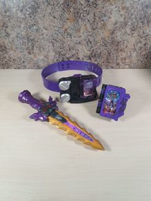Kamen Rider Dx Sword Calibur Driver belt + jaou dragon wonderbook  BANDAI TOYS JAPAN Sabre DX with lights and sounds