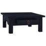 Coffee Table Light Black Coffee 68x68x30 cm Solid Mahogany Wood Image 4