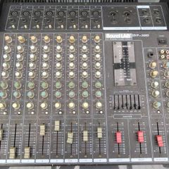 Digital delay mixing console