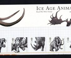 2006 Great Britain Ice Age Animals Commemorative Stamps Presentation Pack