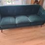 sofa 3 seater. Emerald Green.  Also for sale on other sites. Image 3