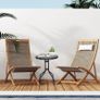 Metal Square Outdoor Garden Bistro Table (FREE POSTAGE) Image 2