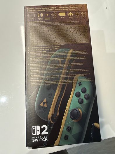 Nintendo Switch 2 - The Legend of Zelda 40th Anniversary Edition console