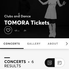 TOMORA tickets