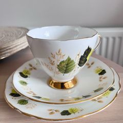 Vintage cup, sauce and side plate