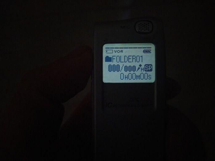 SONY Voice recorder