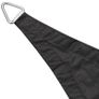 Sunshade Sail Oxford Fabric Triangular 5x5x5 m Anthracite Image 2