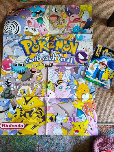 Pokemon comic issue 1 & poster