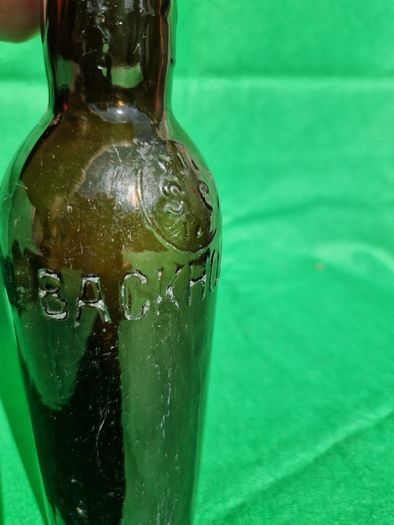 Antique 1/2 pint bottle - Backhouse Dundalk