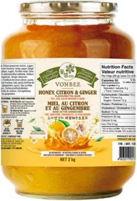 Vonbee Honey, Lemon, Ginger Tea 2 Kg