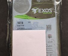 Seagate Exos X10 Enterprise Hard Drive ST10000NM0096 10 TB - SAS 12Gb/s