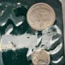 Ireland 1965 Coin Set in Plastic Holder Florin 3d 1d 1/2d Image 3