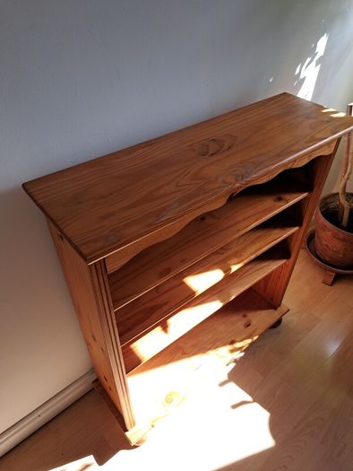 Wooden bookcase
