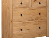 Sideboard 80x40x83 cm Pinewood Panama Range