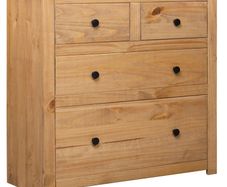 Sideboard 80x40x83 cm Pinewood Panama Range