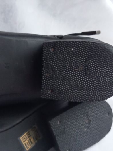 PRICE DROP, Fabulous "Jeffrey Campbell, Cut Out black leather ankle boots in perfect condition, Size 41/7