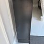 Solid mahogany black bookcase/display unit Image 4