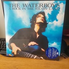 THE WATERBOYS a rock in the weary land 2 blue vinyl
