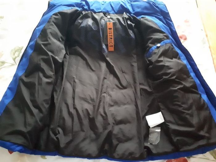 Stunning Quilted Jacket - Dutch brand District- Royal Blue - UK 8 generous - BNWT RRP 129