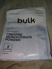 bulk Creatine Monohydrate Powder Blue Raspberry 500g