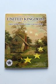 United Kingdom euro Patten coins set 2002