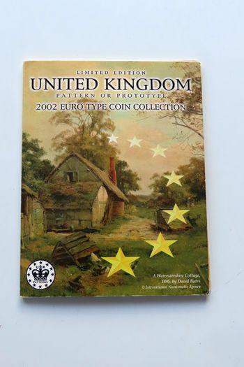 United Kingdom euro Patten coins set 2002