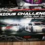 Furious Challenger Road Racing Slot Car Set Electric Powered Kids or Adults Toy (65" long) Image 5