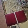 Vera Pelle Red Leather Purse / Brand New Image 7